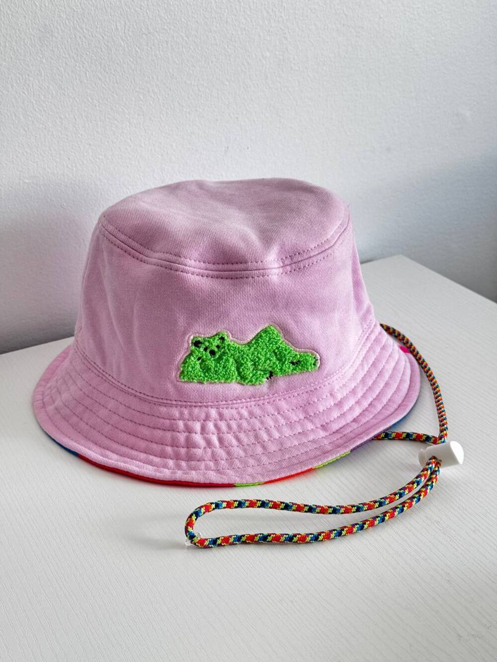 Canada Goose Paola Pivi Bucket Hat Baby Pink Polar Bear